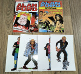 Alan Ford + 4 razglednice