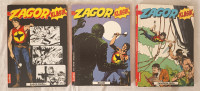 Zagor ● Zagor-Klasik ● Ludens ● komplet 3 kultna broja 01, 13 i 15