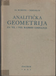 Kurepa - Škreblin, Analitička geometrija za 7. i 8. razred gimnazije