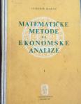 Ljubomir Martić - Matematičke metode za ekonomske analize
