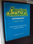 MEANINGS INTO WORDS INTERMEDIATE - Students book