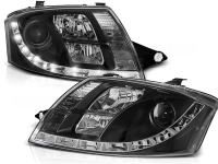 AUDI TT 1999-2006 Prednja svjetla LED DayLight (crna) FAROVI