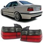 BMW 3 E36 Limo 1990-1999 stop svjetla farovi lampe crveno crni NOVO