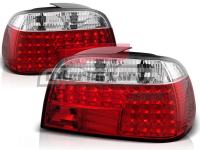 BMW 7er E38 (94-01) - LED stražnja svjetla (crvena/kristal)