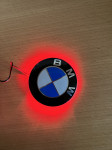 BMW ★ LED SVJETLEĆI ZNAK / LOGO ★ - CRVENI