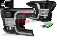 Ford F150 (15-20) - Prednja svjetla LED SEQ žmigavci (crna)