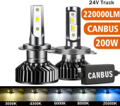 H15/HB3 LED KIA SPORTAGE 18-23 100W 6000K CANBUS ERROR FREE