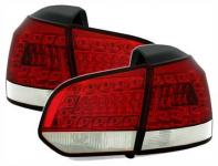 LED stražnja svjetla za VW Golf 6 crveno-bijelo