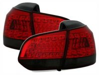 LED stražnja svjetla za VW Golf 6 crveno/smoke