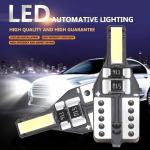 LED T10 7020SMD Automobil CANBUS Žarulje s klinovima bez grešaka bijel