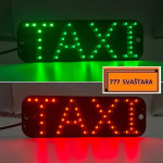 LED Znak - TAXI - zeleno/crveni - model 5