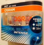 OSRAM Cool Blue INTENSE H7, H1, H4, H3, H8, H10, H11..  Žarulje RIJEKA