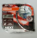 OSRAM Night Breaker LASER NEXT GENERATION H7 H1 H4 H11 žarulje RIJEKA