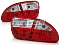 SEAT LEON (99-04) - LED stražnja svjetla (crvena/kristal)
