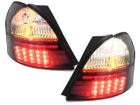 Toyota Yaris stražnja LED svjetla lampe / crna DECTANE