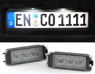 VW Amarok 2010- LED lampice žarulje tablice registacije