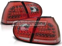 VW GOLF 5 - LED stražnja svjetla (crvena/kristal)