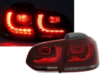 VW Golf 6 LED straznja svjetla lampe crveno