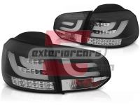 VW GOLF 6 - LED stražnja svjetla LedBar LED žmigavci (crna)