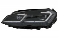 VW Golf 7 VII LED prednji farovi i zadnje LED lampe izgled Facelift