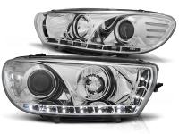VW SCIROCCO 2008-04.2014 Prednja svjetla LED DayLight (chrome) farovi