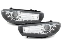 VW Scirocco III LED pradnja svjetla farovi / crna DECTANE