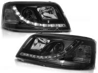 VW T5 04.2003-08.2009 LED prednja svjetla DayLight (crna) farovi