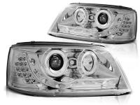 VW T5 04.2003-08.2009 LED prednja svjetla DayLight LED žmigavci farovi