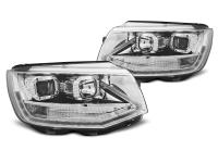 VW T6 2015-2019 LED prednja svjetla TrueDRL (chrome) farovi