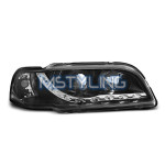 Žarometi Volvo S40/V40 96-00 LED osvetlitev črni