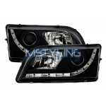 Žarometi Volvo S40/V40 96-03 LED osvetlitev črni