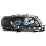 Žarometi Volvo S60/V70 00-04 LED DRL dnevne črni