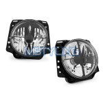 Žarometi VW Golf 2 krom