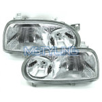 Žarometi VW Golf 3 krom
