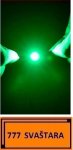 Žarulja led T5 B8.5D 5050 SMD - zelena