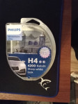 Žarulje H4 Philips White vision ultra  -  2 komada