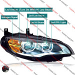 BMW X5-X6 LED LCI FAROVI (XENON) (2010-2014)