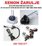 D1S D2S D2R D2C D3S D4S Xenon žarulje H1 H3 H4 H7 H7R H8 H9 H10 H11