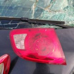 hyundai santa fe 2 2008 LIJEVO STRAŽNJE SVIJETLO GEPEKA