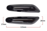 LED dinamicni bocni zmigavci BMW e46, e60, e81, e84, e90, e91