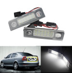 LED Kućište OSVJETLJENJE tablice Škoda OCTAVIA II ROOMSTER
