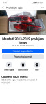 Mazda 6 2013-2019 zadnja svjetla