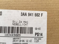 Prednja maglenka PASSAT 2009-2013, 3AA 941 662F, novo, original