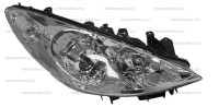 PREDNJI FAR PEUGEOT 307 PREDNJI FAR [6/05-] TYC S MOTOROM L/D **NOVO**