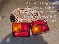 Razna svjetla za prikolice