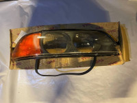 Staklo desnog prednjeg svjetla za BMW serije 5 e39, okvir desnog predn