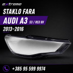 STAKLO FARA ZA AUDI A3 / S3 / RS3 8V (2013-2016)