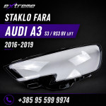 STAKLO FARA AUDI A3 / S3 / RS3 8V Lift (2016–2019)
