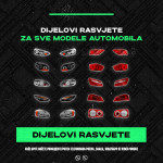 SUBARU DIJELOVI RASVJETE (far, štop svjetlo, žmigavac, maglenka)