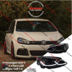 VW GOLF 6 7, 5 R DIZAJN FAROVI KROM (2008-2013)